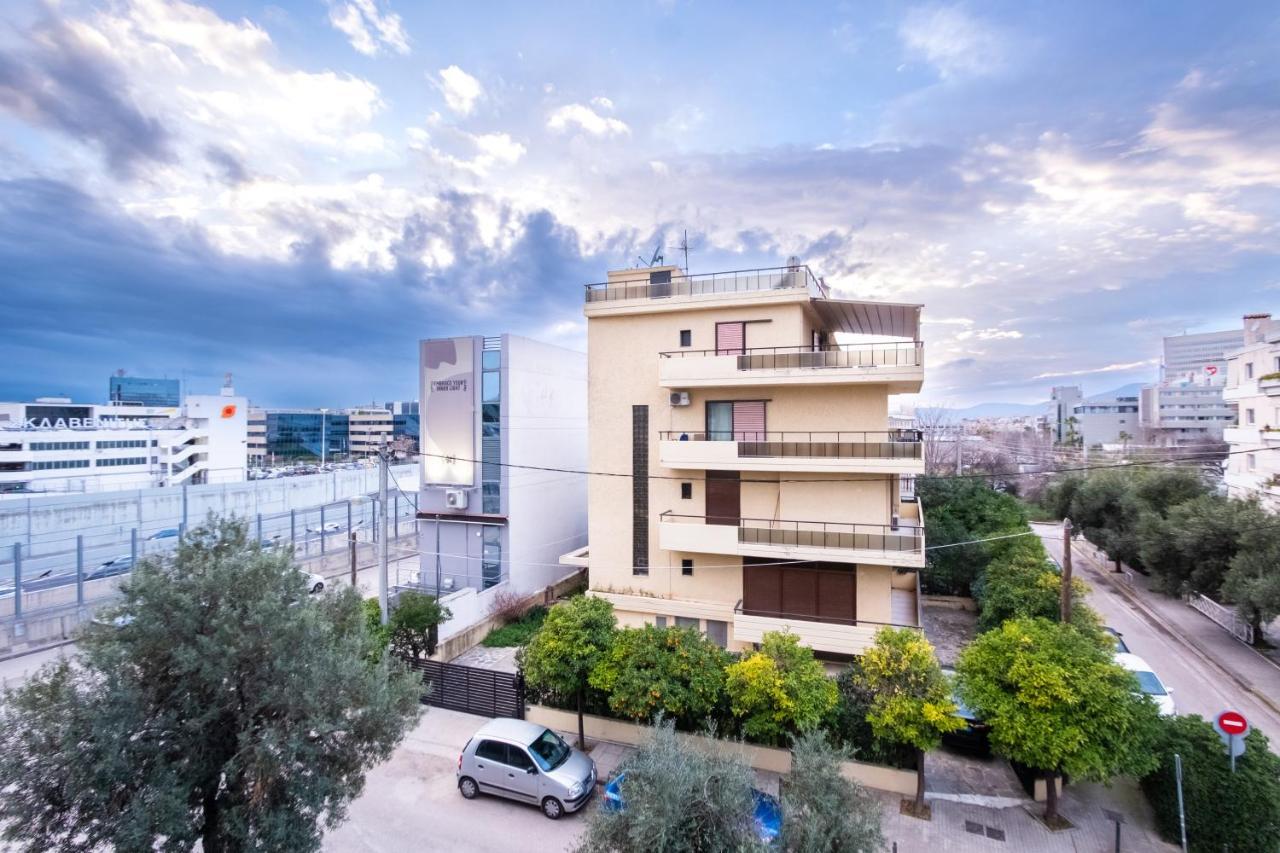 אתונה Apartment With Parking Near Medical Center מראה חיצוני תמונה
